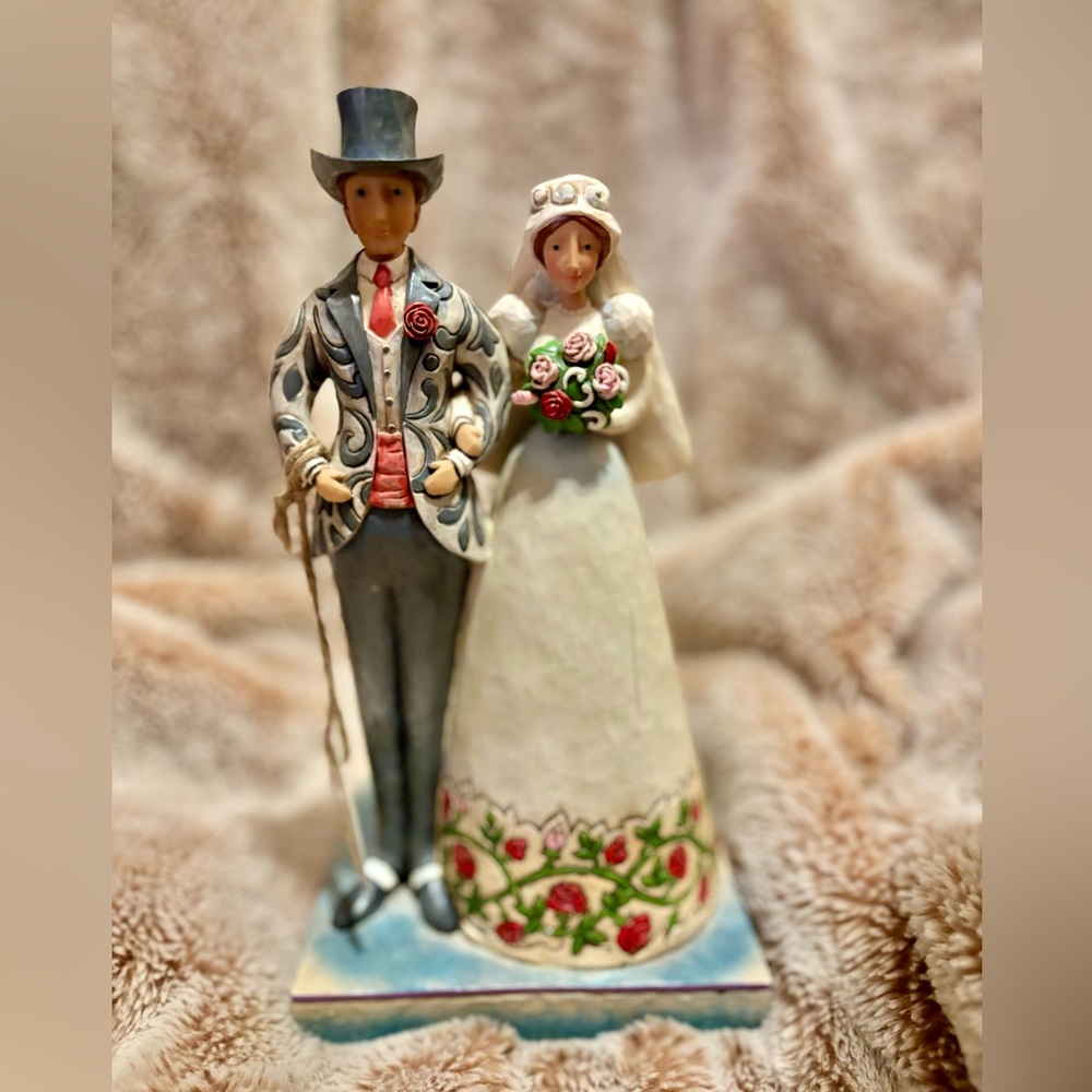Bride and groom Jim Shore “ Harvest Creek”